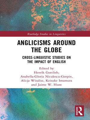cover image of Anglicisms around the Globe
